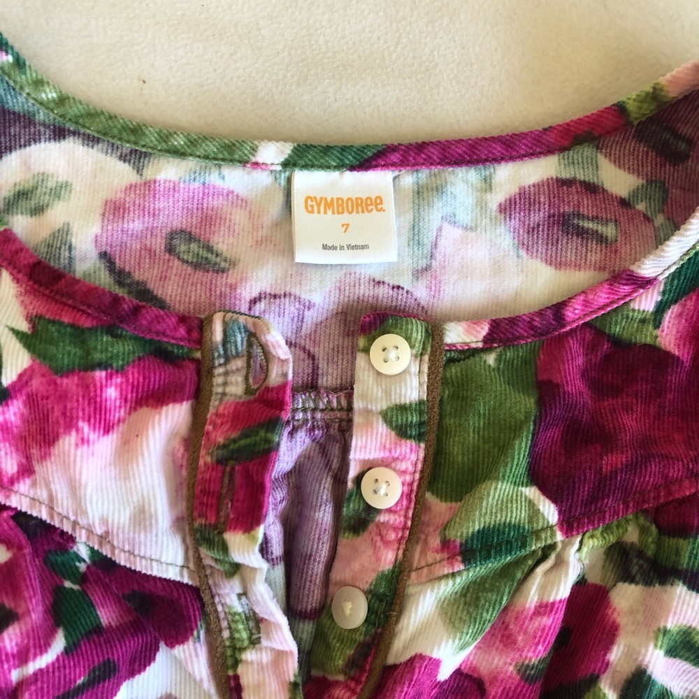 Gymboree girls floral dress - Picture 2 of 3
